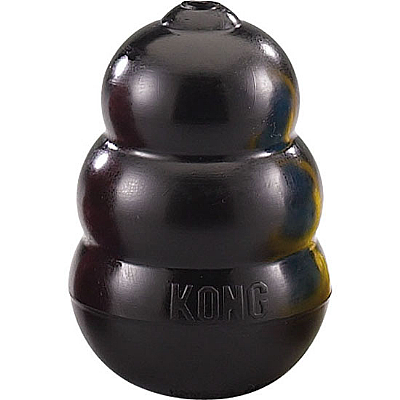 Kong Extreme Black Rubber Dog Toys
